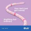Club 3D Kábel - CAC-3010 (USB-C, PD 240W, 20Gbps, 4K60Hz, 2m, pink)