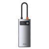 Baseus HUB Baseus Metal Gleam 4-in-1 Multifunctional USB Type-C HUB dokkoló állomás, szürke