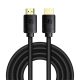 Baseus High Definition HDMI 8K kábel, 3m, fekete