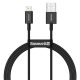 Baseus ACC Baseus Superior Series Fast Charging Data Cable USB to iPhone 2.4A 1m gyorstöltő adatkábel, fekete