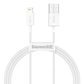   Baseus ACC Baseus Superior Series Fast Charging Data Cable USB to iPhone 2.4A 1m gyorstöltő adatkábel, fehér