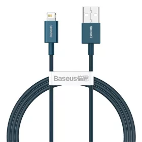   Baseus ACC Baseus Superior Series Fast Charging Data Cable USB to iPhone 2.4A 1m gyorstöltő adatkábel, kék