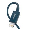 Baseus ACC Baseus Superior Series Fast Charging Data Cable USB to iPhone 2.4A 1m gyorstöltő adatkábel, kék