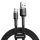 Baseus Cafule USB Type-A – Micro USB, 2A töltőkábel, 3m, szürke/fekete