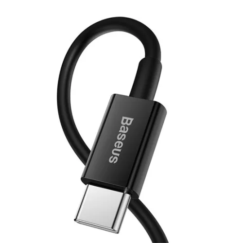 Baseus ACC Baseus Superior Series Fast Charging Data Cable Type-C to iPhone PD 20W 1m gyorstöltő adatkábel, fekete