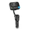 Nedis CATR1024BK FM transmitter, Bluetooth, PD 20W / QC 3.0, Gyorstöltés, Basszuskiemelés, Google Asszisztens / Siri