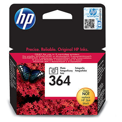 HP 364 fekete fotótintapatron