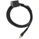 Zebra Kábel, RS-232, 9Pin, Egyenes, 2m