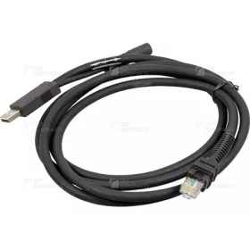   Zebra CABLE SHIELD USB SERIES A 2.8M STRG SUPPORTS 12V PW SUPPL.