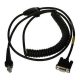 Honeywell RS232C 12V SIGNAL BLK DB9 FEMAL 3M COILED 5V EXTERNAL POWER
