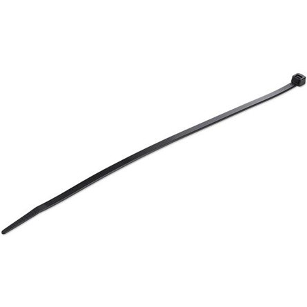 StarTech CBMZT10BK 1000 PACK 10" CABLE TIES -BLACK NYLON ZIP TIE WRAPS UL TAA kábelkötegelő fekete 1000db