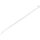 StarTech CBMZT10NK 1000 PACK 10" CABLE TIES -WHITE NYLON ZIP TIE WRAPS UL TAA kábelkötegelő fehér 1000db