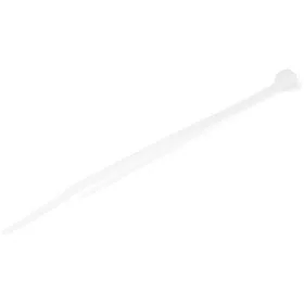   StarTech CBMZT4N 100 PACK 4" CABLE TIES -WHITE NYLON ZIP TIE WRAPS UL TAA kábelkötegelő fehér 100db