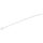 StarTech CBMZT6N 100 PACK 6" CABLE TIES -WHITE NYLON ZIP TIE WRAPS UL TAA kábelkötegelő fehér 100db