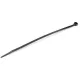 StarTech CBMZT8B 100 PACK 8" CABLE TIES -BLACK NYLON ZIP TIE WRAPS UL TAA kábelkötegelő fekete 100db