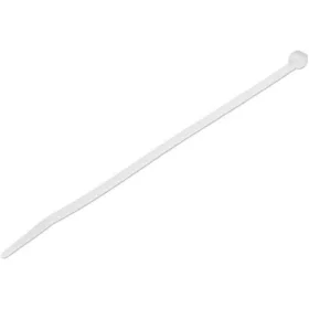   StarTech CBMZT8NK 1000 PACK 8" CABLE TIES -WHITE NYLON ZIP TIE WRAPS UL TAA kábelkötegelő fehér 1000db