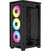 Corsair 2000D RGB AIRFLOW táp nélküli ablakos SFF számítógépház fekete