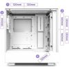 NZXT HÁZ NZXT Midi - H5 Flow Edition - Matt fehér - CC-H51FW-01