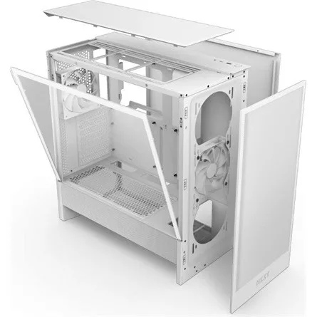 NZXT HÁZ NZXT Midi - H5 Flow (2024) - Matt fehér - CC-H52FW-01