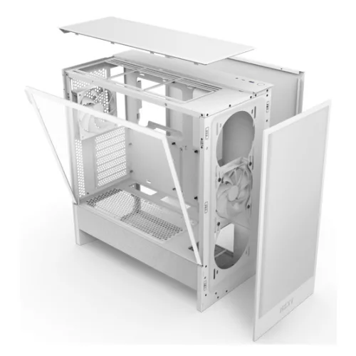 NZXT HÁZ NZXT Midi - H5 Flow (2024) - Matt fehér - CC-H52FW-01
