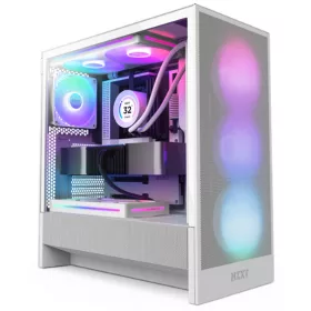   NZXT HÁZ NZXT Midi - H5 Flow RGB (2024) - Matt fehér - CC-H52FW-R1