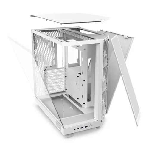 NZXT HÁZ NZXT Midi - H6 Flow - Matt fehér - CC-H61FW-01