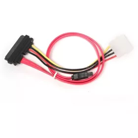   Gembird SATA -> SATA All-in-One F/F adatkábel 0.35m piros