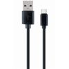 Gembird USB-C -> USB-A 2.0 M/M adatkábel 1m fekete