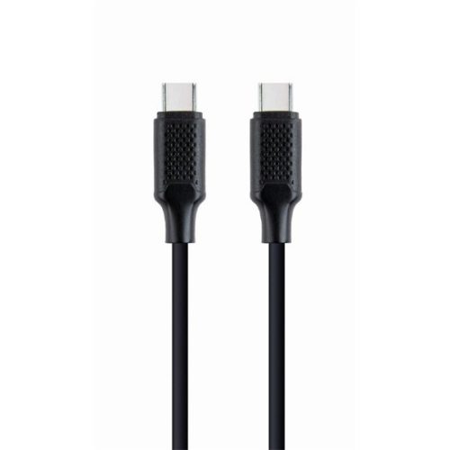 Vez Gembird kábel - USB Type-C apa - USB Type-C apa 2.0 adat+töltőkábel 100W, Gyorstöltés, 1,5m, fekete)