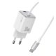 Usams CC264 JC MINI 30W univerzális hálózati töltő adapter fehér