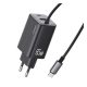 Usams CC266 JC 66W univerzális hálózati töltő adapter fekete