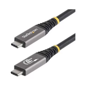   StarTech 20Gbps USB4 -> USB4 M/M adatkábel 3m fekete-szürke