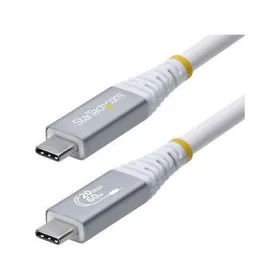   StarTech 20Gbps USB4 -> USB4 M/M adatkábel 3m fehér-szürke