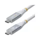 StarTech 20Gbps USB4 -> USB4 M/M adatkábel 3m fehér-szürke
