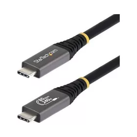   StarTech 80Gbps USB4 -> USB4 M/M adatkábel 0.5m fekete-szürke