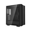 DeepCool Számítógépház - CC560 Limited (fekete, ablakos, venti nélkül, Mini-ITX / Micro-ATX / ATX, 1xUSB3.0, 1xUSB2.0)