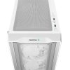 DeepCool Számítógépház - CC560 MESH WH V2 (fekete, ablakos, 4x12cm A-RGB ventilátor, ATX, 2xUSB3.0, fehér)