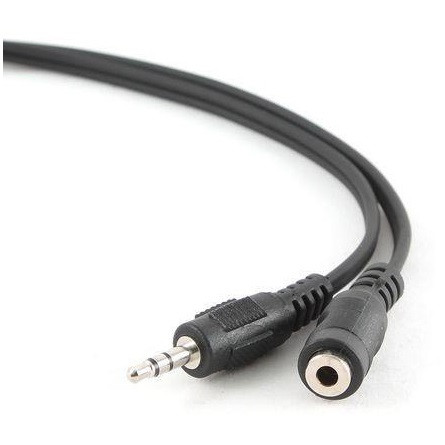 Gembird Jack stereo 3,5mm M/F audio kábel hosszabbító 5m fekete