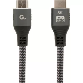   Gembird 8K selesct plus HDMI 2.1 Ethernet -> HDMI 2.1 Ethernet M/M video kábel 3m fekete-szürke