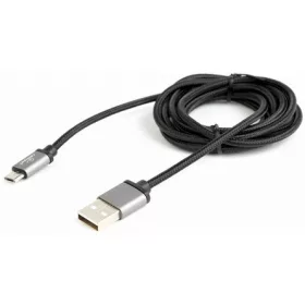   Gembird USB-A 2.0 -> USB-B 2.0 micro M/M adatkábel 1.8m ezüst