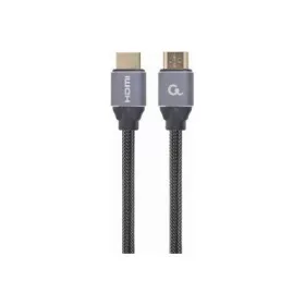   Gembird Premium HDMI 2.0 Ethernet -> HDMI 2.0 Ethernet M/M video kábel 1m fekete-szürke