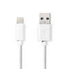 Nedis CCGL39300WT10 USB 2.0, Apple Lightning 8-Pin kábel MFI engedélyes Apple chipkészlettel, 1m