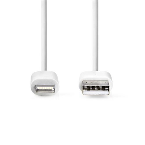 Nedis CCGL39300WT10 USB 2.0, Apple Lightning 8-Pin kábel MFI engedélyes Apple chipkészlettel, 1m