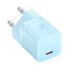 Baseus GaN5 Mini hálózati gyorstöltő 30W, USB Type-C, kék