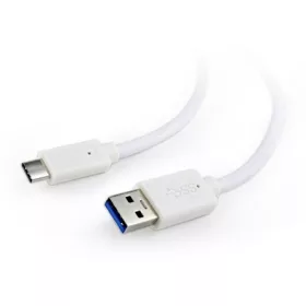   Gembird USB-A 3.0 -> USB-C 3.2 Gen1 M/M adatkábel 0.5m fehér