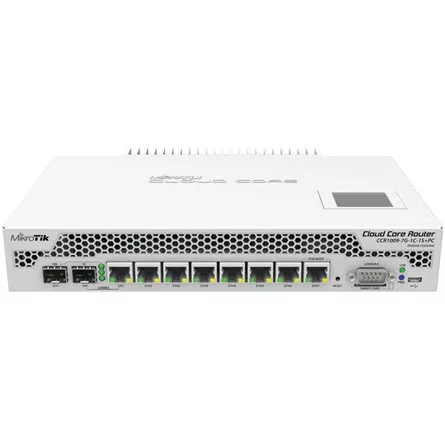 MikroTik CCR1009-7G-1C-1S+PC Router 8x RJ45 1000Mb/s 2x SFP 1x USB