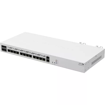 MIKROTIK Vezetékes Cloud Core Router 13x1000Mbps + 4x10000Mbps SFP+, Redundáns, Rackes - CCR2116-12G-4S+