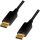 LogiLink DisplayPort 1.2 -> DisplayPort 1.2 M/M video kábel 3m fekete CCS