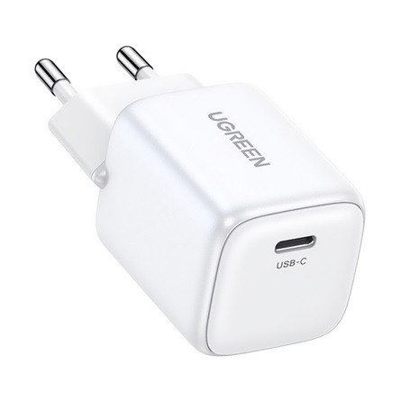 UGREEN CD318 20W univerzális hálózati töltő adapter fehér GaN