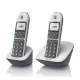 MOTOROLA CD5012 telefon készülék (vezeték nélküli, 2 kézibeszélő, kijelző, DECT) FEHÉR